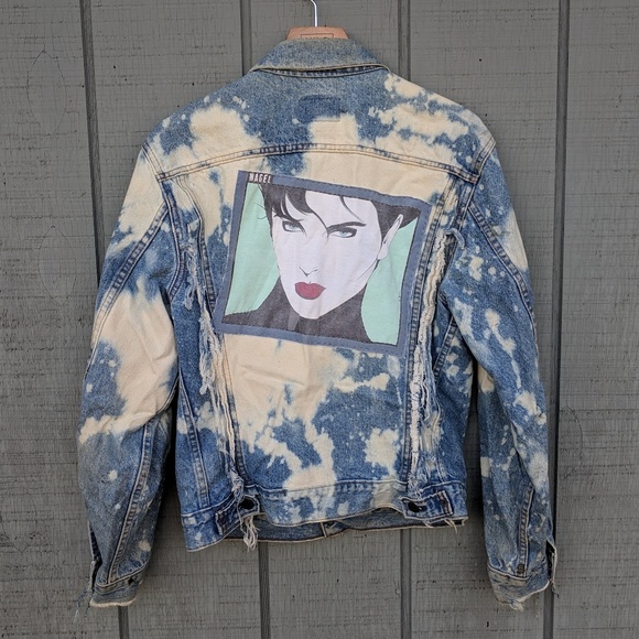 spotted trucker jacket